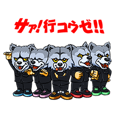 Lineスタンプ Man With A Mission 40種類 250円